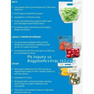 Biodegradable Stand Up Anti-Fog Hot Roast Chicken Zipper Bag Microwave