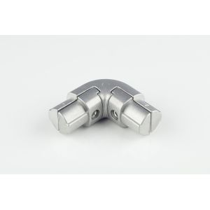 90 Degree Aluminium Pipe Joiners High Precision For Internal Grab Connection