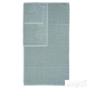 100% Cotton Textured Bath Towel Set of 6 Soft Luxurious Bathroom Towels