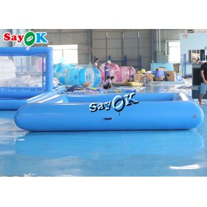 Inflatable Pool Toys Blue Small Commercial Kids Inflatable Swimming Pool With