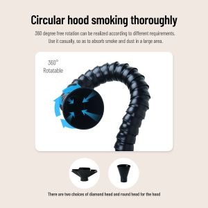 Desktop Solder Fume Extractor FES060 Smoke Absorber For Small Laser Soldering