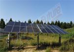 Automatic 1 Axis Solar Tracker Mounting Structure 60 Degree