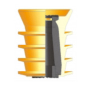 Casing Buoyancy System Cementing Plug OD 80mm Bottom Plug Cementing