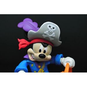 Pirate Style Mickey Mouse Action Figure , Mickey Mouse Figurines Collectibles
