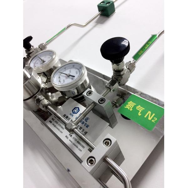 Panel Mount 6000psi SS316 Gas Compression Needle Valve 342bar