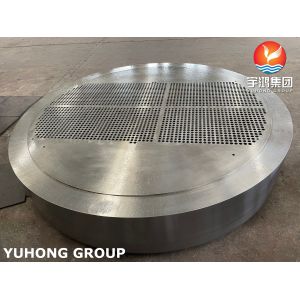 ASME SA182 Forged Tube Sheet for Shell and Tube Heat Exchanger with Fixed and