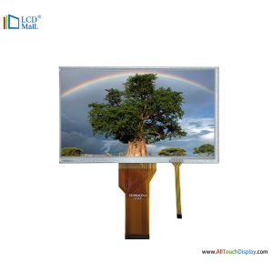 Cheap 40 Pin lcd screen TFT LCD Display RTP 7 Inch LCD Module High Brightness 280cd/m2 for sale