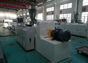 China UPVC / PVC Pipe Extrusion Line Full Automatic Plastic Pipe Production Line on sale