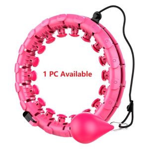 Smart 360 Degree Massage Weighted Hula Hoop With Detachable Knots