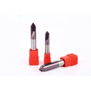 3-6mm Shank Chamfer End Mill For 0.5-2.0mm Radius Chamfering