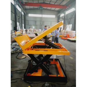 Electric Hydraulic Tilting Lift Tables, Tilting Lift Platforms Are In Industrial