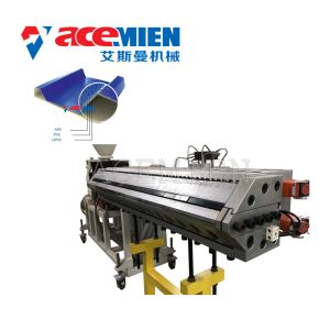 Plastic Wave Roofing Corrugated Sheet Machine , Roof Tile Machine Durable
