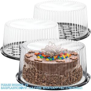 Disposable Catering Trays With Lids Serving Trays Black Plastic Round Platters