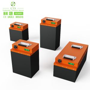 Customized Long Cycle Life 72v 60v E-scooter Expandable Power Lithium Battery with CE MSDS