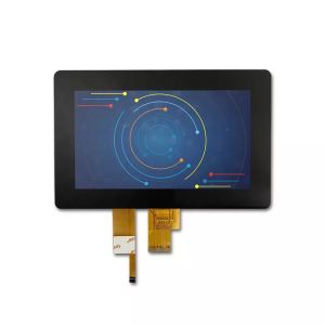Full Viewing Angle 7.0 Inch 1024x600 IPS TFT LCD Display LVDS Interface With CTP