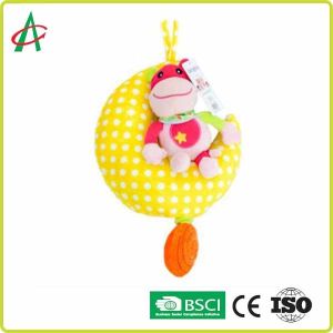 EN71 No Irritation Hanging Moon And Star Baby Plush Toys