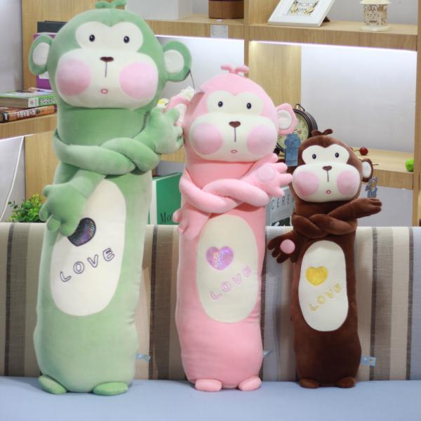 70 - 110cm Long Style Monkey Cute Plush Dolls Pp Cotton Stuff With Super Soft