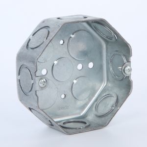 UL Listed Prefabrication Electrical Conduit Box Cover With 1/2" 3/4" Knockouts