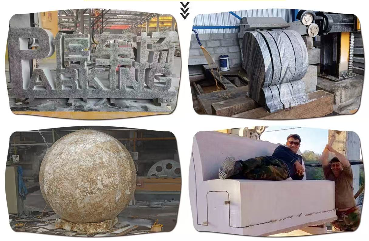 4-Axis CNC Diamond Wire Saw Machine Precision Stone Cutting for Special Shapes &