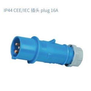 CEE/IEC Industrial Plug Screw Connection IP44 Waterproof Couplers