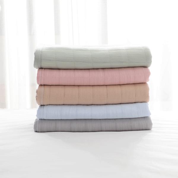 Scuba Lightweight Cotton Blankets 30x40 Fluffy Polyester Solid Color Throw