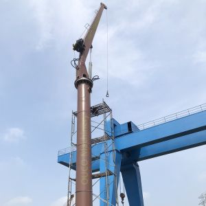 Seaplane Reset Fixed Boom 9.1m Marine Deck Crane
