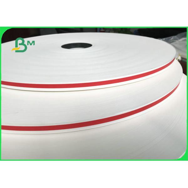 printed straw paper 60gsm 120gsm Printed Straw Paper , 13.5mm 14mm 15mm Food Grade Kraft Paper Roll