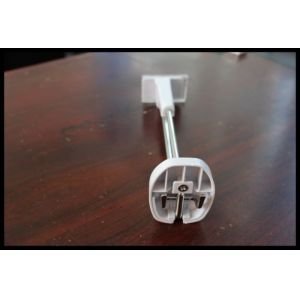 COMER Widely used good quality security display hooks with slatwall