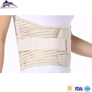 Double Pull Breathable Waist Back Support Belt , Back Braces For Lower Back Pain