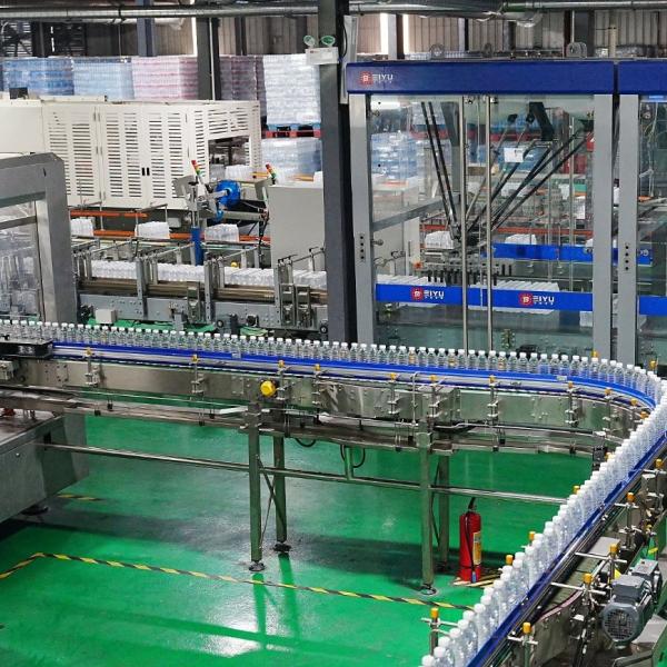 Quality 48000bph Full Automatic Bottled Water Production Line with 6000-72000bph Capacity and 100-2000ml Container Range wholesale