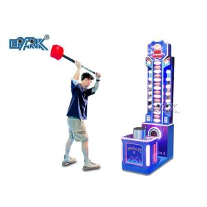 Adult Boxing Punch Game Machine Coin Operated Arcade Game King Of Hammer