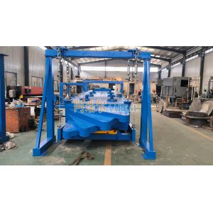 2000*5000mm Side Access Door Gyratory Screen For 65~90 TPH Calcium Ammonium