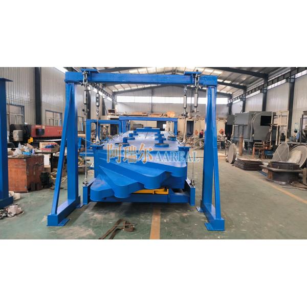 2000*5000mm Side Access Door Gyratory Screen For 65~90 TPH Calcium Ammonium