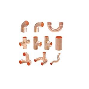 Copper Straight Tap Connector , 15mm To 22mm Flexible Tap Connector With