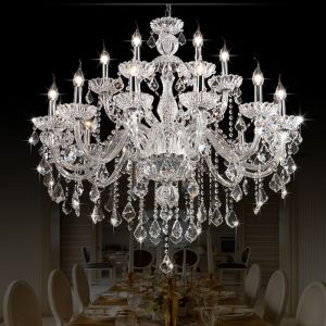 Affordable crystal chandelier lighting Transparent Color (WH-CY-08)