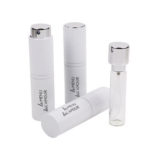 0.17OZ 5ml Portable Cologne Sprayer Metal Refillable Perfume Atomizers