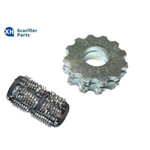 8 Points TCT Scarifier Cutters With Drum Tungsten Blades for Smooth Scarifying