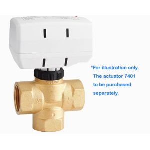 7103 DN25 1 inch Equal Tee model Switching Valve workable with Thermoelectric