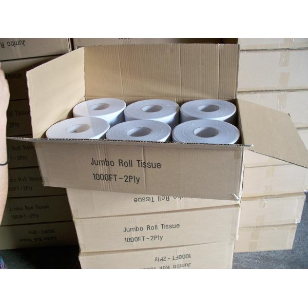 Quality Recycle Jumbo Roll Toilet Tissue Paper Bath Tissue 2 Ply 2000ft/12" 6 Per Case wholesale