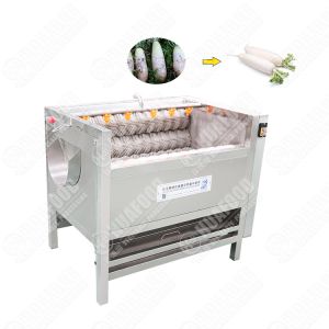 Potato Washing And Peeling Machine Furit And Vegetable Peeler Machine