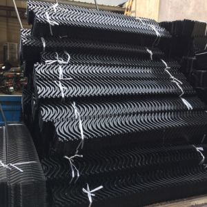 PP Plate Cooling Tower Drift Eliminator Types Demister Pad Mist Eliminator Black