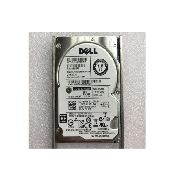 Stock HGST 0B31878 RF9T8 HUC101818CS4204 1.8TB 10000RPM 1.8TB 10K SAS 2.5 6GB