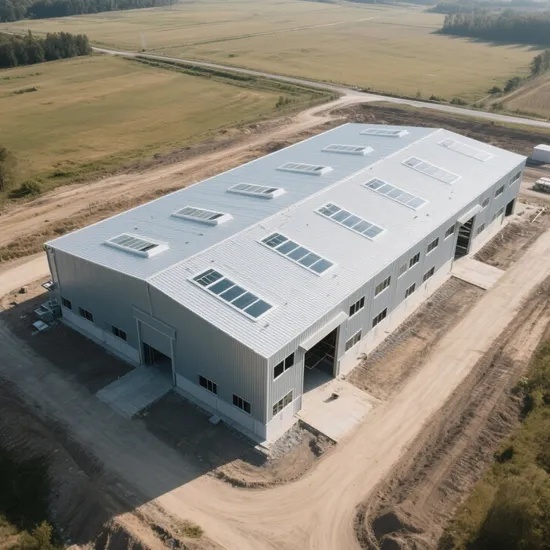 Quality Prefabricated Metal Steel Structure Poultry Shed Warehouse Factory Workshop wholesale