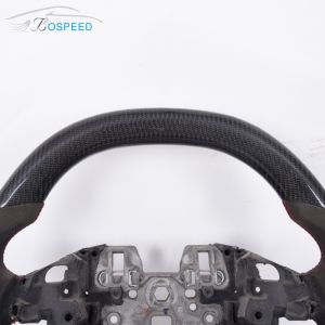 Red Stripe Custom F150 Steering Wheels Ford Alcantara 350mm