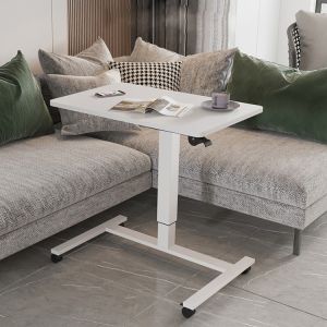 Adjustable Wooden Computer Coffee Table for 60-72 Inch Recording Studio