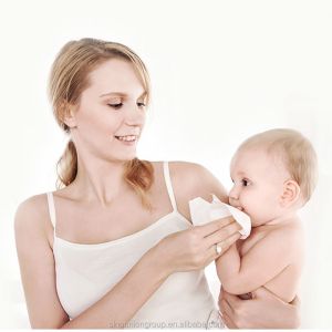 China OEM Disposable Face Towels Unscented Dry Wet Use Makeup Wipes For Sensitive Skin on sale