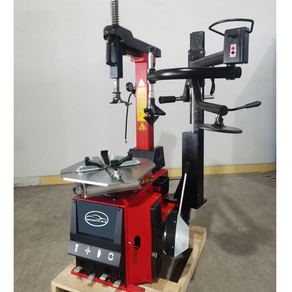 Pneumatic Automotive Tire Changer With Right Arm Assist System Fitting Car Tyre