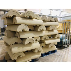 PIR Polyisocyanurate Foam Pipe Insulation Multifunctional For Low Temperature