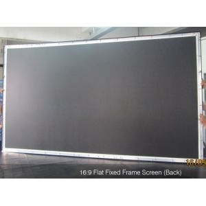 Best Price 110inch HD Projection Screen 16:9 Straight Fixed Frame Projector