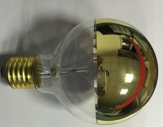 Quality led filament bulb coated gold inside & outside of the housing wholesale